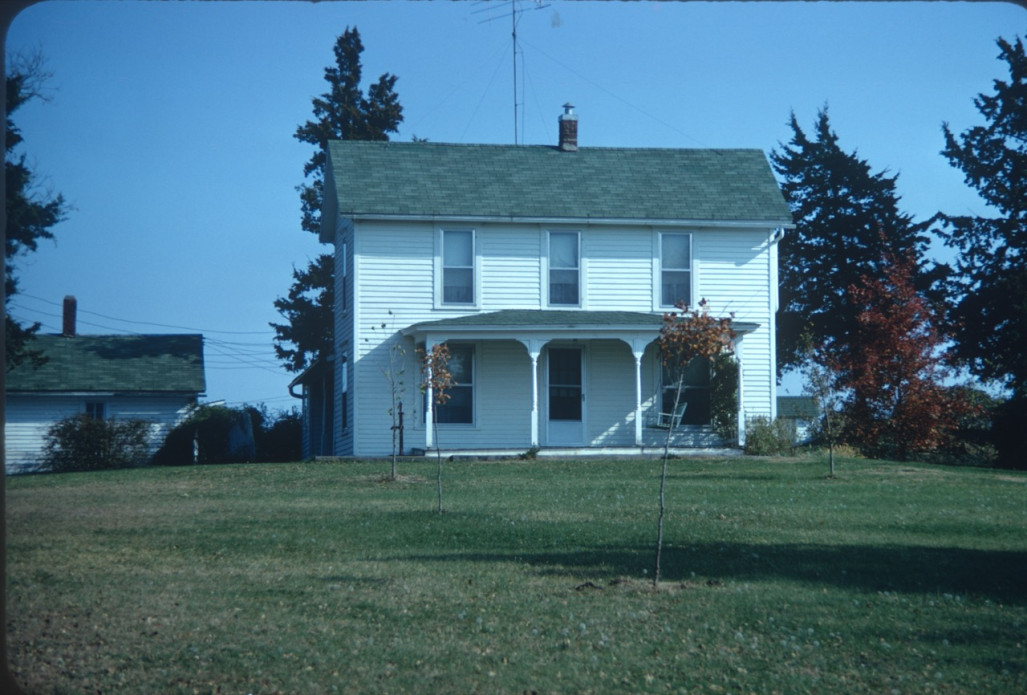 Photograph at the home used as the Winger Residence.